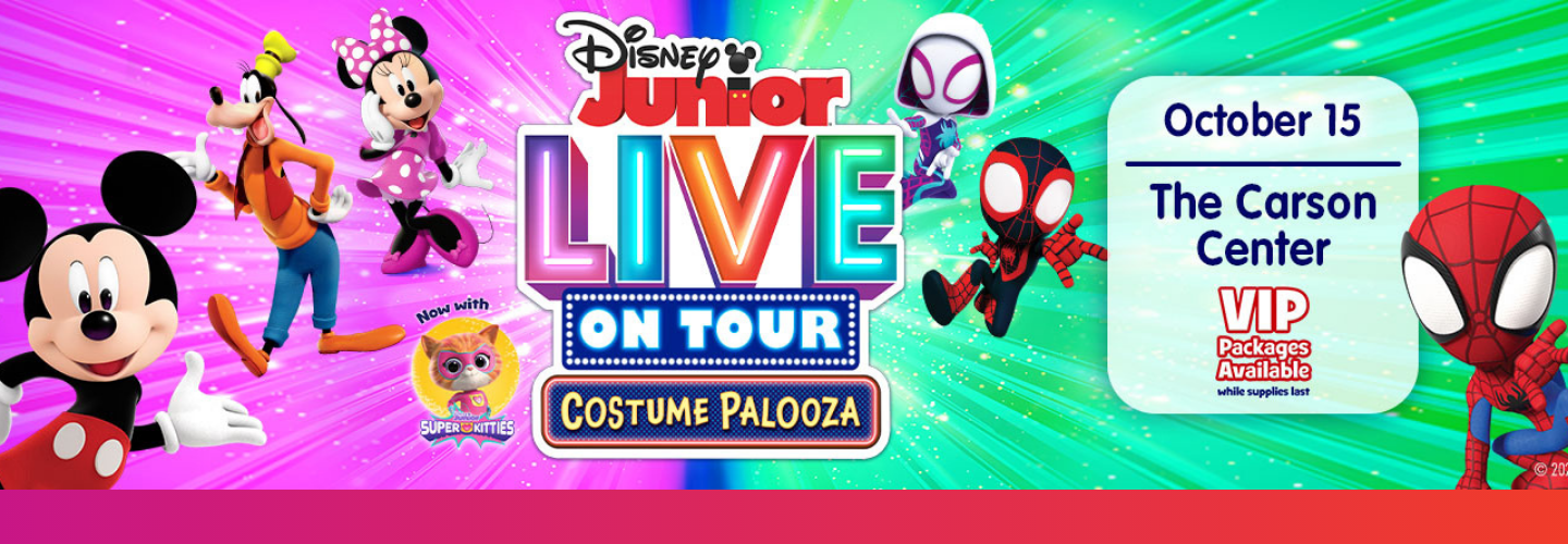 Disney Junior Live On Tour Costume Palooza 4 PM Carson Center For